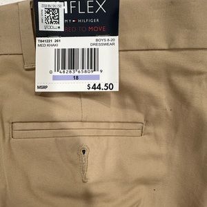 Brand New Tommy Hilfiger Khaki pants - Boys 18 size